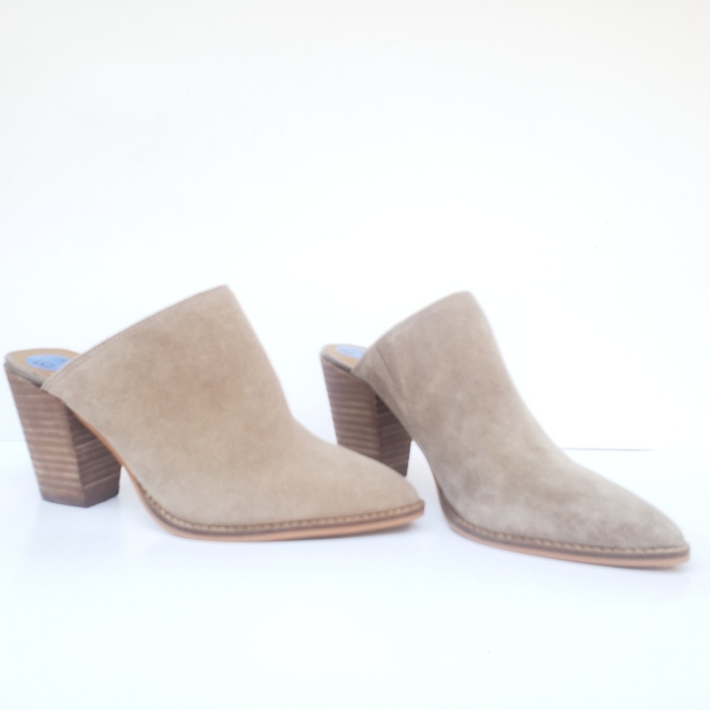 Lucky Brand Slip on High Heels Mules Shoes 7.5 New - Picture 2 of 8